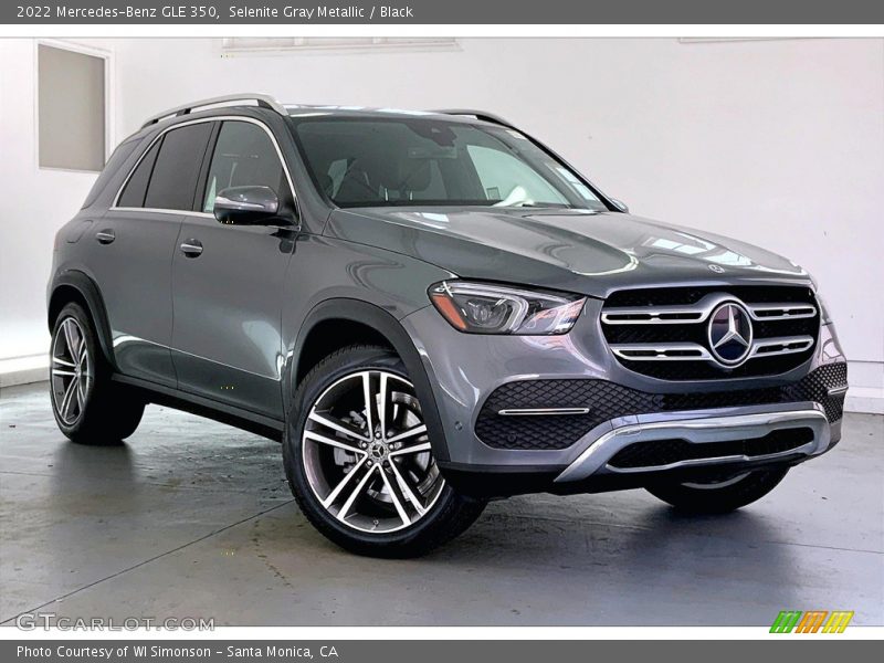 Selenite Gray Metallic / Black 2022 Mercedes-Benz GLE 350