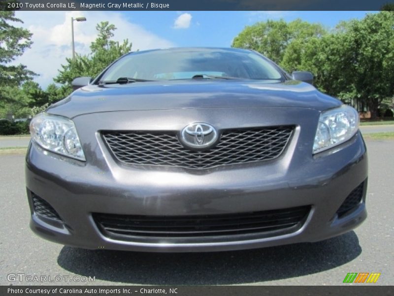 Magnetic Gray Metallic / Bisque 2010 Toyota Corolla LE