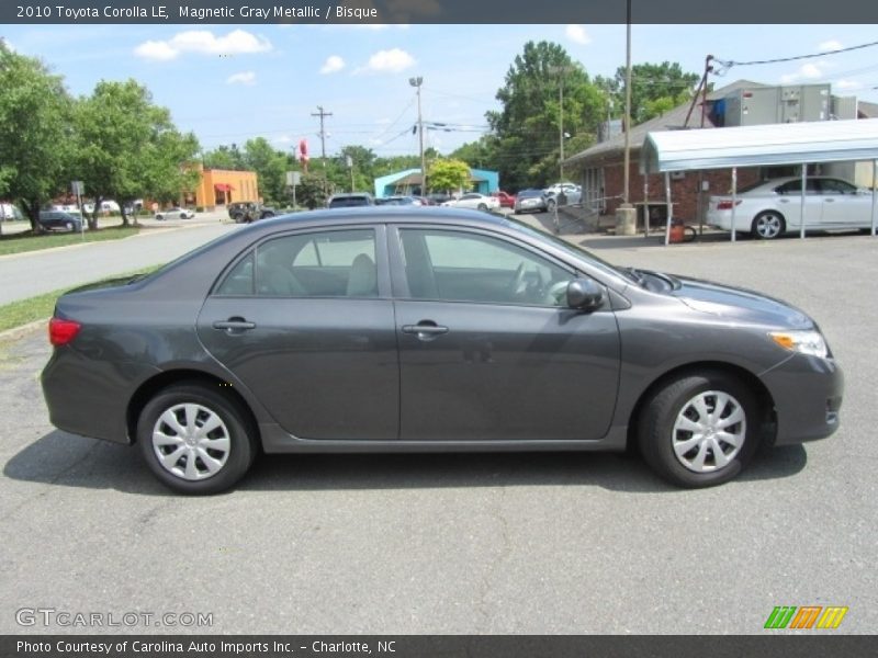 Magnetic Gray Metallic / Bisque 2010 Toyota Corolla LE