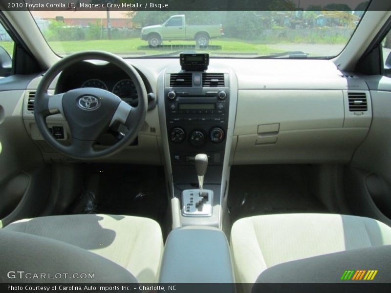 Magnetic Gray Metallic / Bisque 2010 Toyota Corolla LE