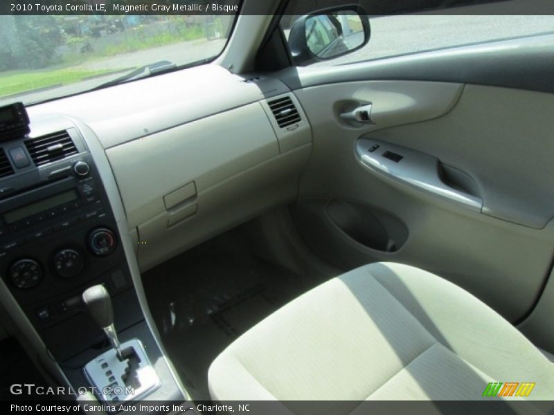 Magnetic Gray Metallic / Bisque 2010 Toyota Corolla LE