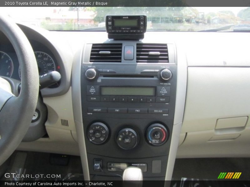 Magnetic Gray Metallic / Bisque 2010 Toyota Corolla LE