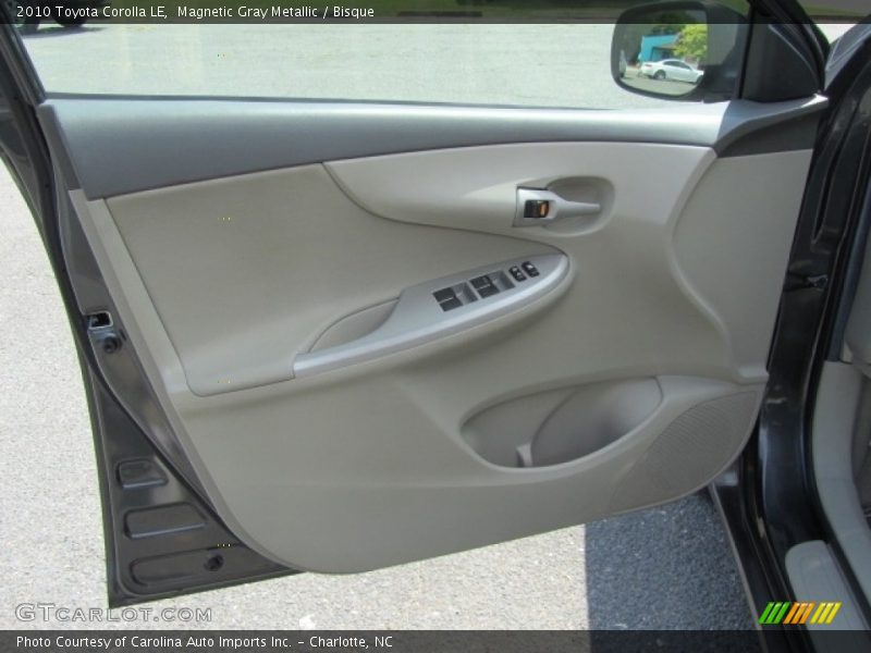 Magnetic Gray Metallic / Bisque 2010 Toyota Corolla LE