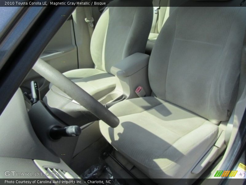 Magnetic Gray Metallic / Bisque 2010 Toyota Corolla LE