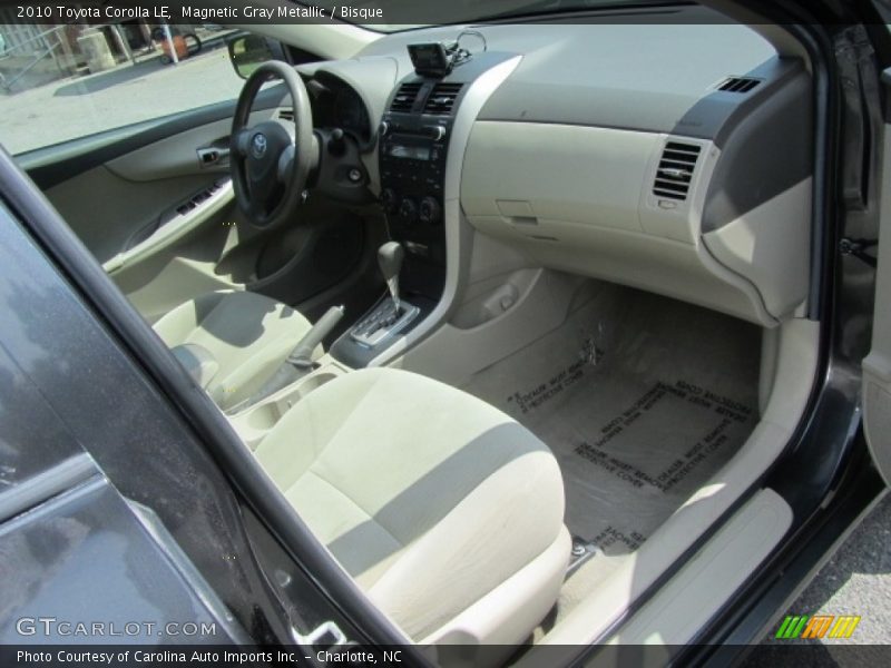 Magnetic Gray Metallic / Bisque 2010 Toyota Corolla LE