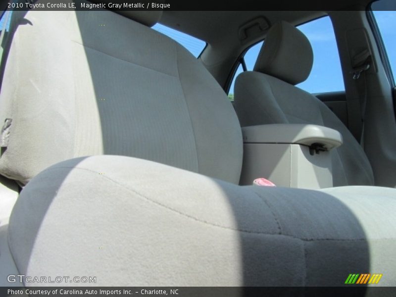 Magnetic Gray Metallic / Bisque 2010 Toyota Corolla LE