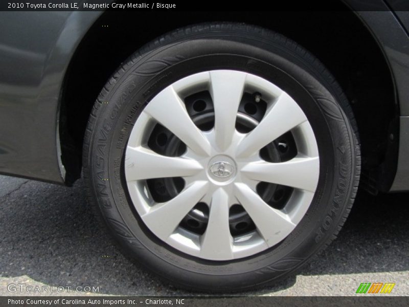 Magnetic Gray Metallic / Bisque 2010 Toyota Corolla LE