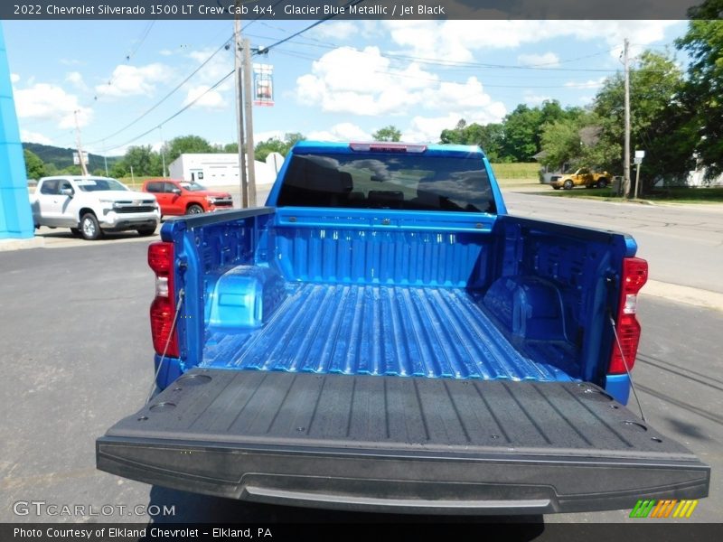 Glacier Blue Metallic / Jet Black 2022 Chevrolet Silverado 1500 LT Crew Cab 4x4
