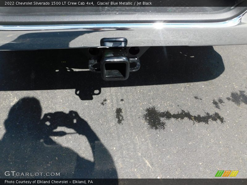 Glacier Blue Metallic / Jet Black 2022 Chevrolet Silverado 1500 LT Crew Cab 4x4