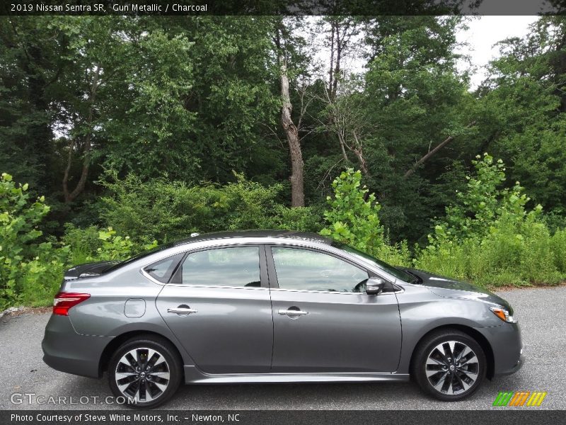 Gun Metallic / Charcoal 2019 Nissan Sentra SR