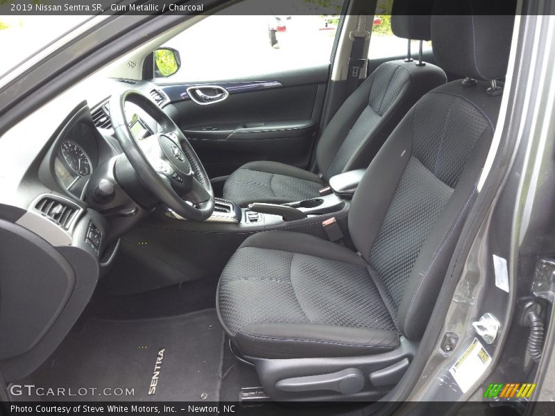 Gun Metallic / Charcoal 2019 Nissan Sentra SR