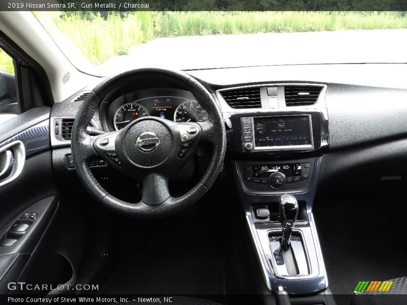 Gun Metallic / Charcoal 2019 Nissan Sentra SR