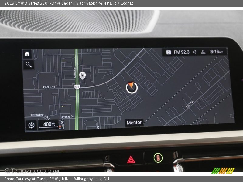 Black Sapphire Metallic / Cognac 2019 BMW 3 Series 330i xDrive Sedan