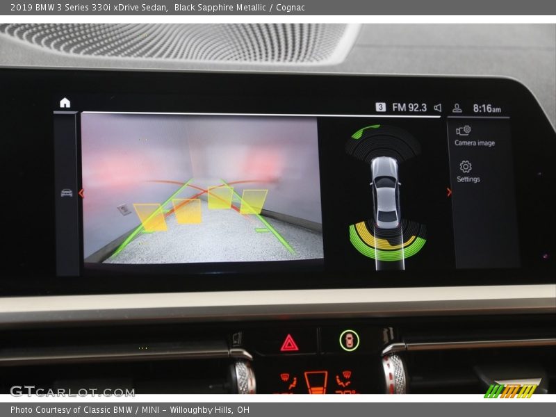 Black Sapphire Metallic / Cognac 2019 BMW 3 Series 330i xDrive Sedan