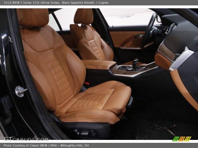 Black Sapphire Metallic / Cognac 2019 BMW 3 Series 330i xDrive Sedan