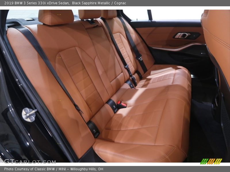 Black Sapphire Metallic / Cognac 2019 BMW 3 Series 330i xDrive Sedan