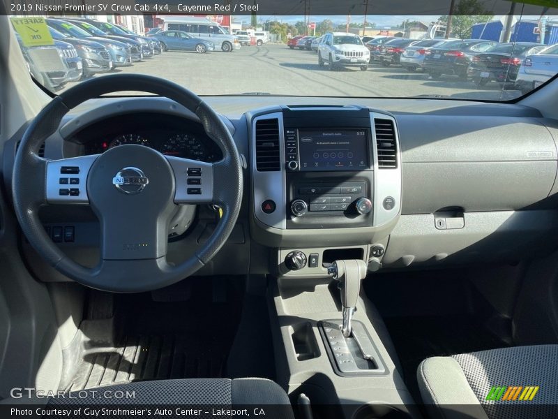 Cayenne Red / Steel 2019 Nissan Frontier SV Crew Cab 4x4