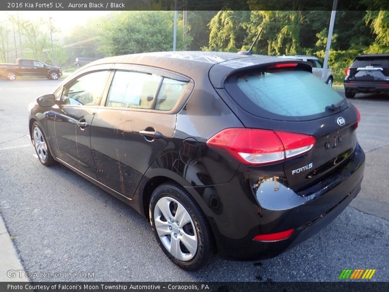 Aurora Black / Black 2016 Kia Forte5 LX