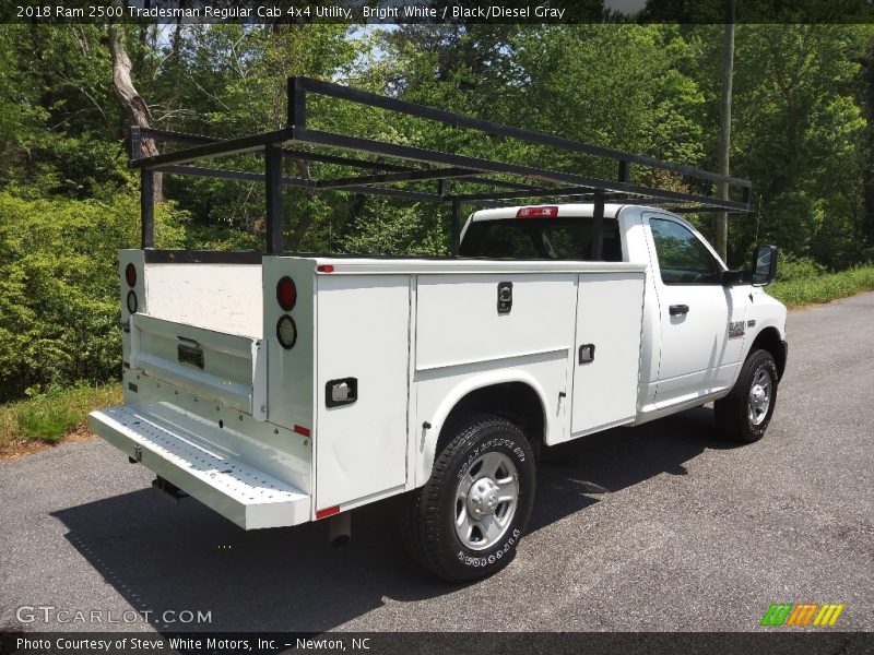 Bright White / Black/Diesel Gray 2018 Ram 2500 Tradesman Regular Cab 4x4 Utility