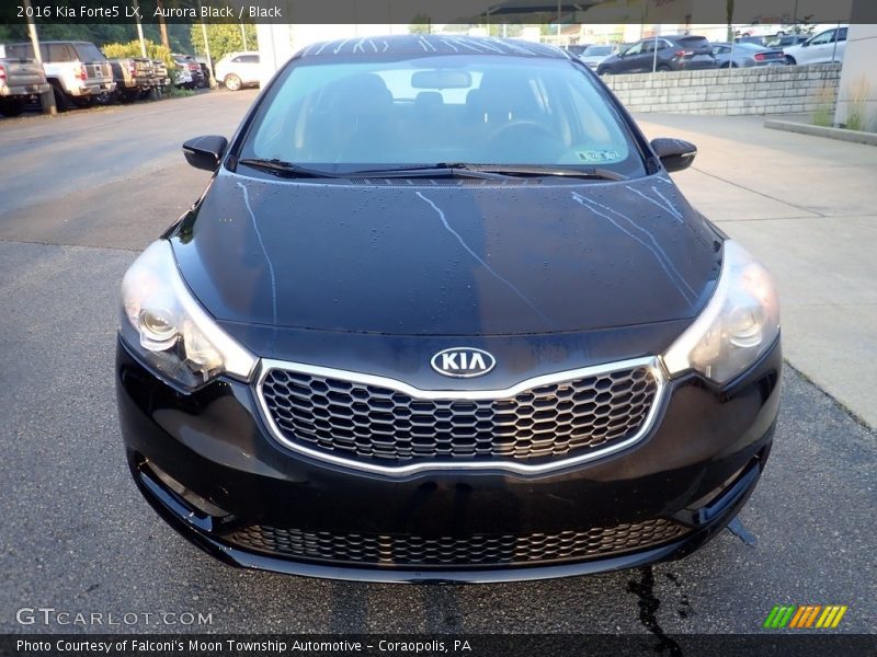 Aurora Black / Black 2016 Kia Forte5 LX