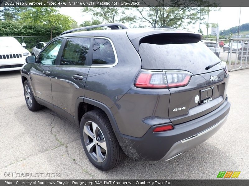 Granite Crystal Metallic / Ski Gray/Black 2022 Jeep Cherokee Limited 4x4