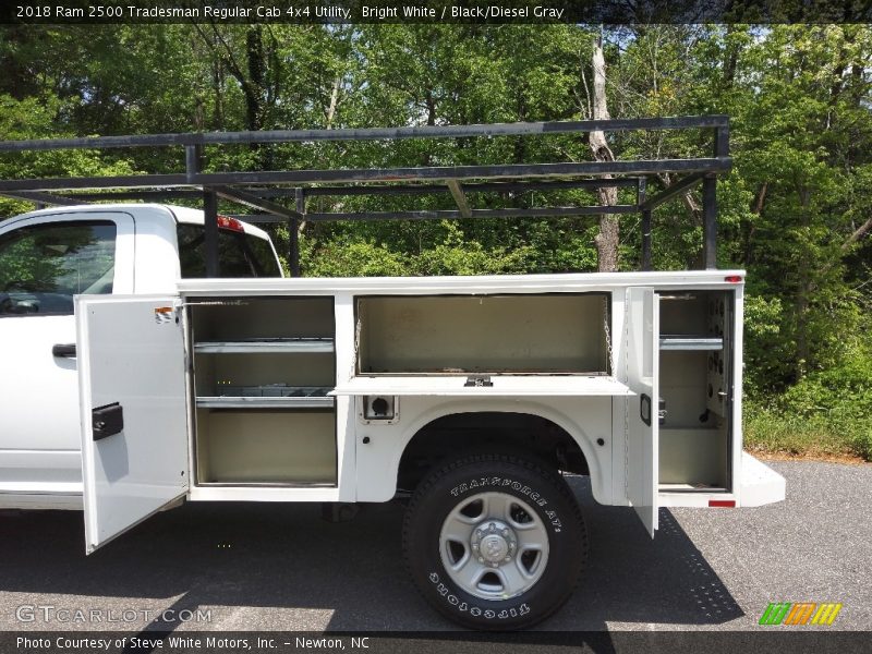 Bright White / Black/Diesel Gray 2018 Ram 2500 Tradesman Regular Cab 4x4 Utility