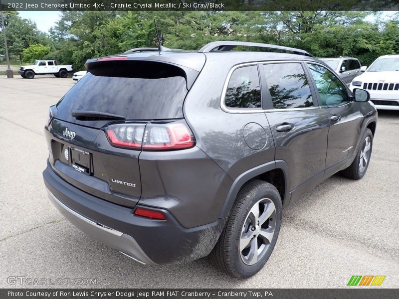 Granite Crystal Metallic / Ski Gray/Black 2022 Jeep Cherokee Limited 4x4