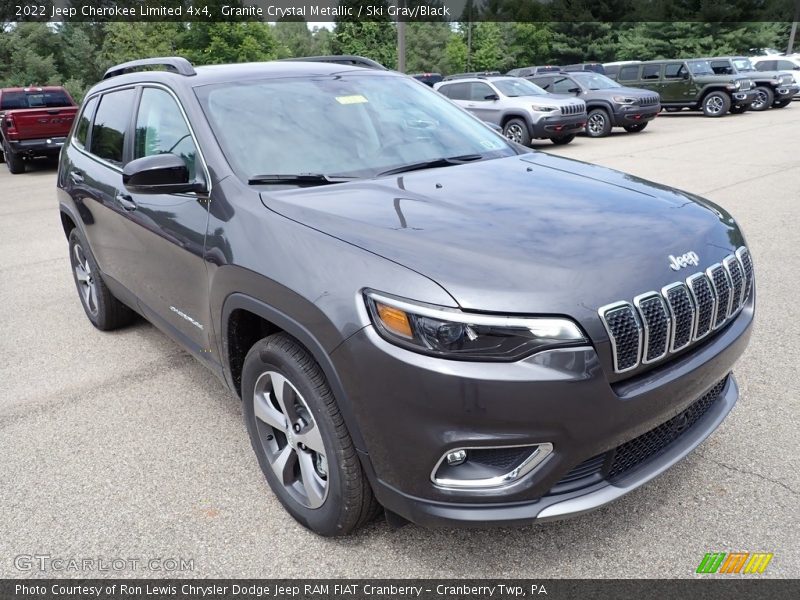 Granite Crystal Metallic / Ski Gray/Black 2022 Jeep Cherokee Limited 4x4