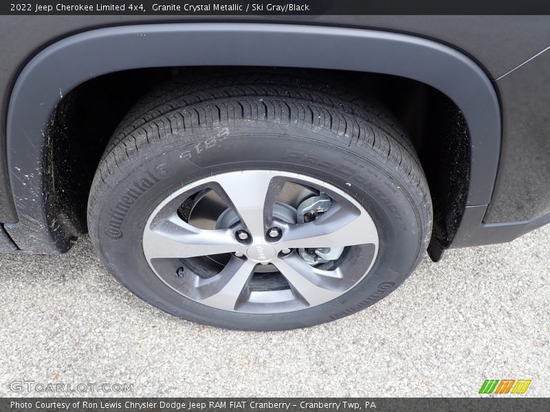 Granite Crystal Metallic / Ski Gray/Black 2022 Jeep Cherokee Limited 4x4