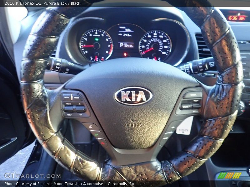 Aurora Black / Black 2016 Kia Forte5 LX