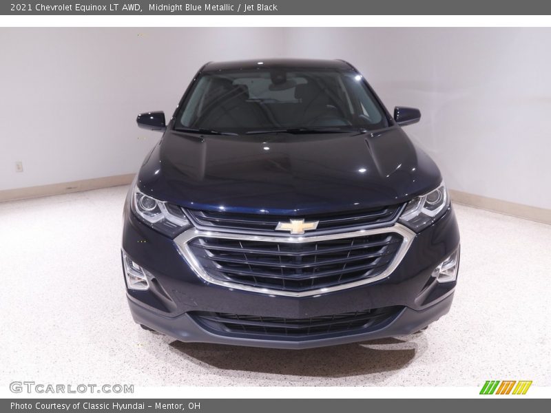 Midnight Blue Metallic / Jet Black 2021 Chevrolet Equinox LT AWD