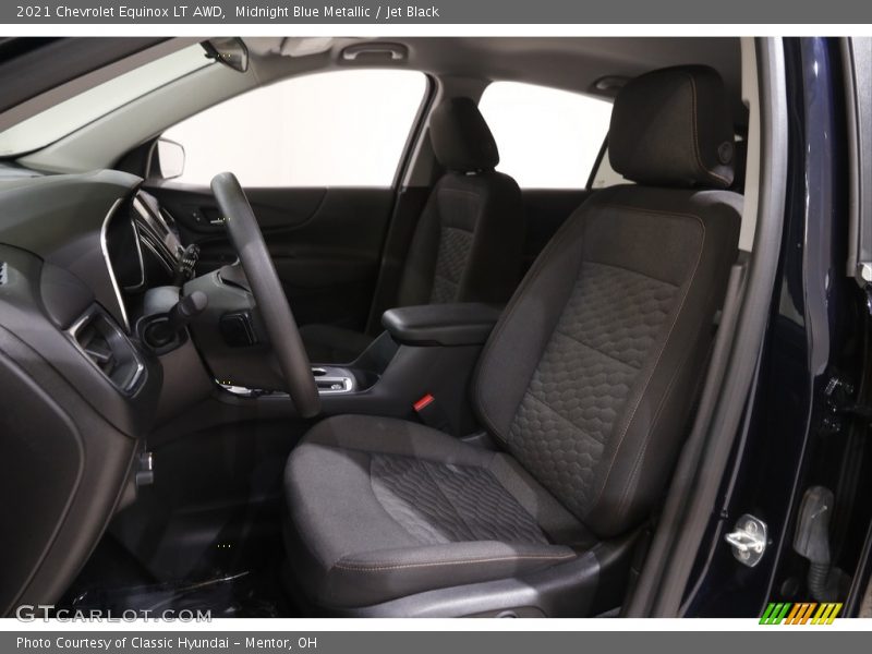 Midnight Blue Metallic / Jet Black 2021 Chevrolet Equinox LT AWD