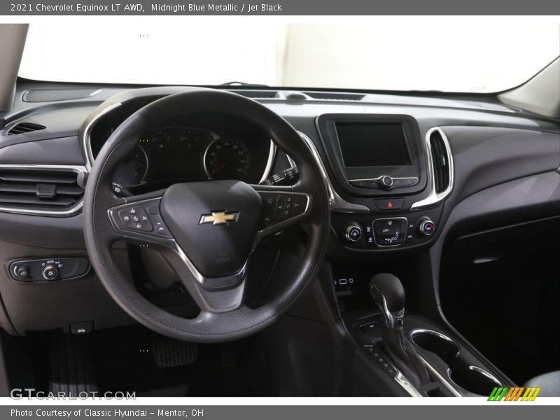 Midnight Blue Metallic / Jet Black 2021 Chevrolet Equinox LT AWD