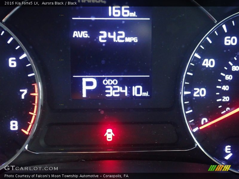 Aurora Black / Black 2016 Kia Forte5 LX