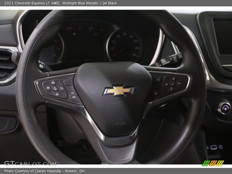 Midnight Blue Metallic / Jet Black 2021 Chevrolet Equinox LT AWD