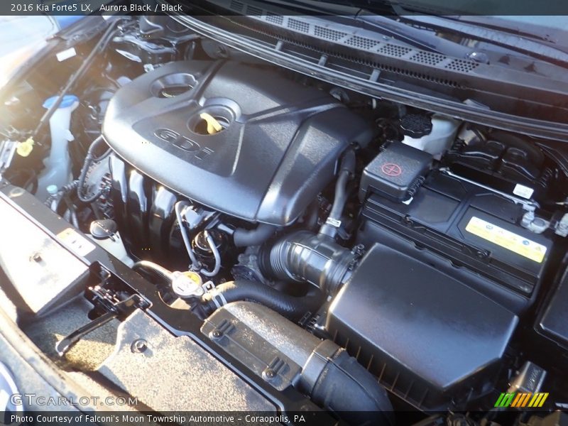 Aurora Black / Black 2016 Kia Forte5 LX