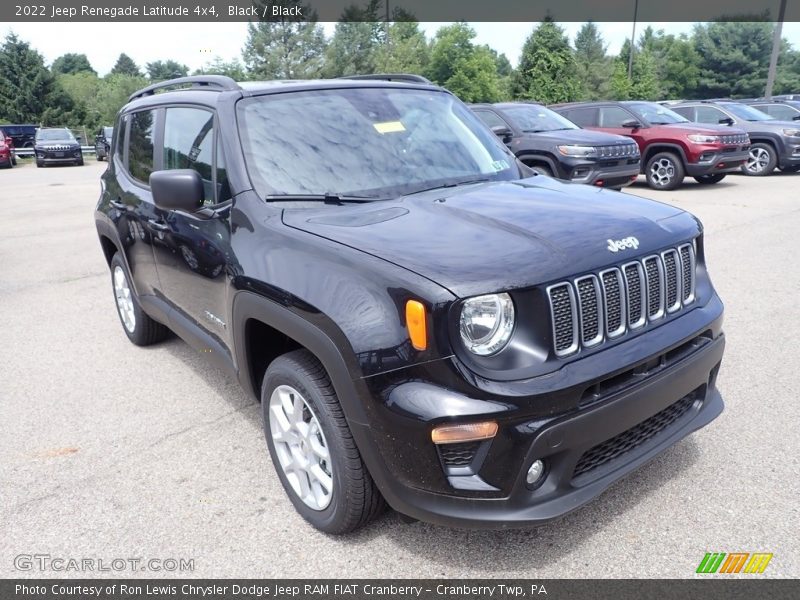 Black / Black 2022 Jeep Renegade Latitude 4x4