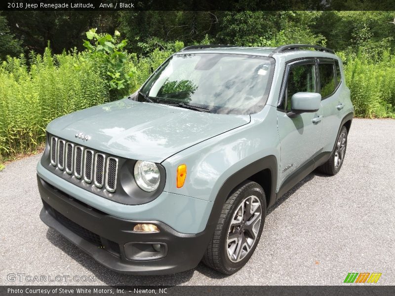 Anvil / Black 2018 Jeep Renegade Latitude