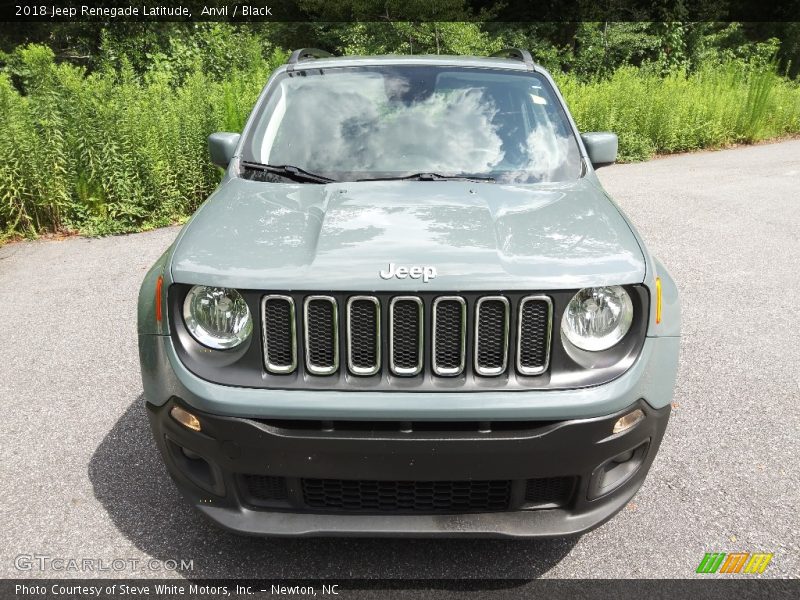 Anvil / Black 2018 Jeep Renegade Latitude