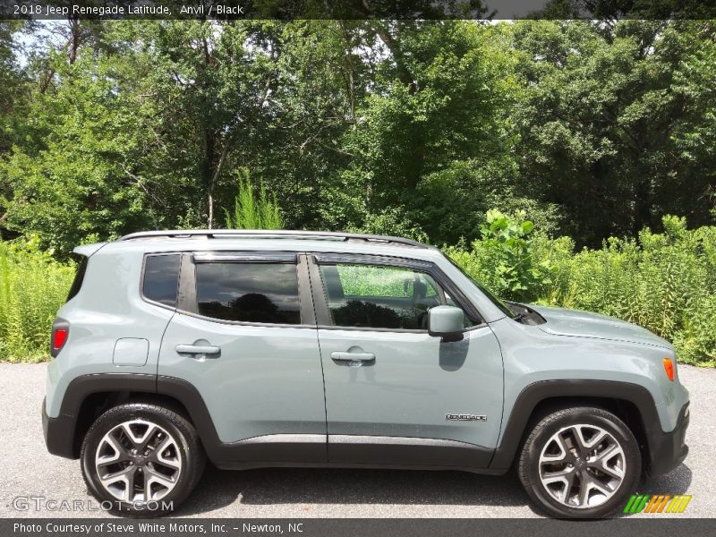 Anvil / Black 2018 Jeep Renegade Latitude