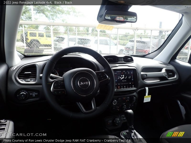 Black / Black 2022 Jeep Renegade Latitude 4x4