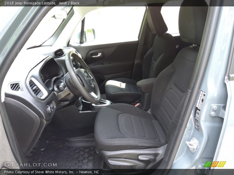 Anvil / Black 2018 Jeep Renegade Latitude