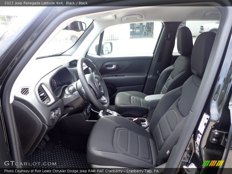 Black / Black 2022 Jeep Renegade Latitude 4x4