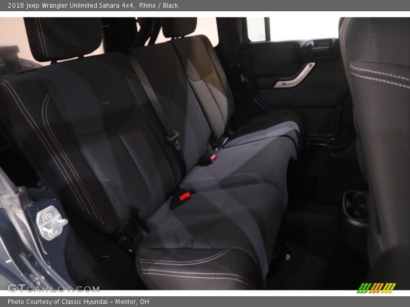 Rhino / Black 2018 Jeep Wrangler Unlimited Sahara 4x4