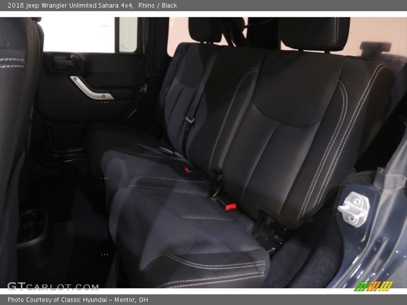 Rhino / Black 2018 Jeep Wrangler Unlimited Sahara 4x4