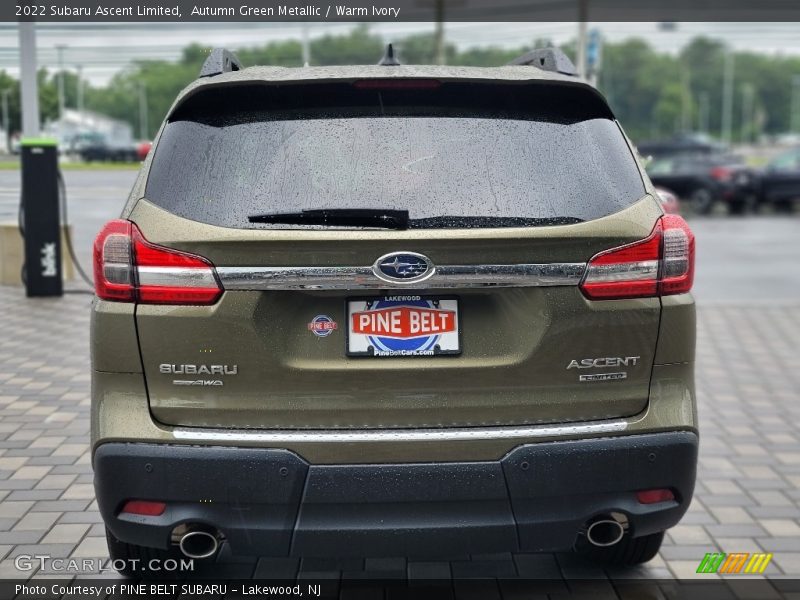 Autumn Green Metallic / Warm Ivory 2022 Subaru Ascent Limited