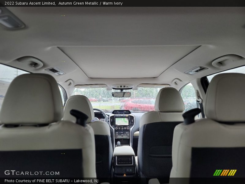 Autumn Green Metallic / Warm Ivory 2022 Subaru Ascent Limited