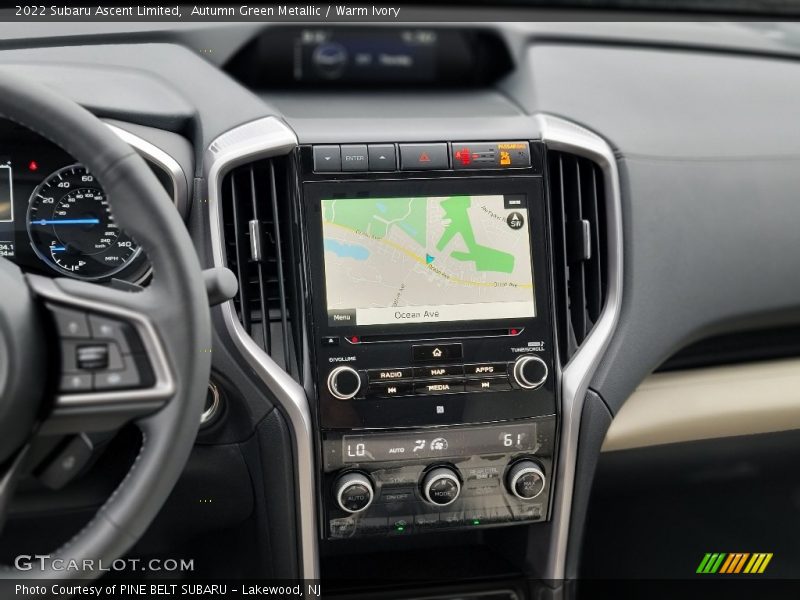 Autumn Green Metallic / Warm Ivory 2022 Subaru Ascent Limited