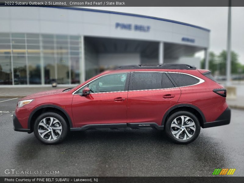  2022 Outback 2.5i Limited Crimson Red Pearl