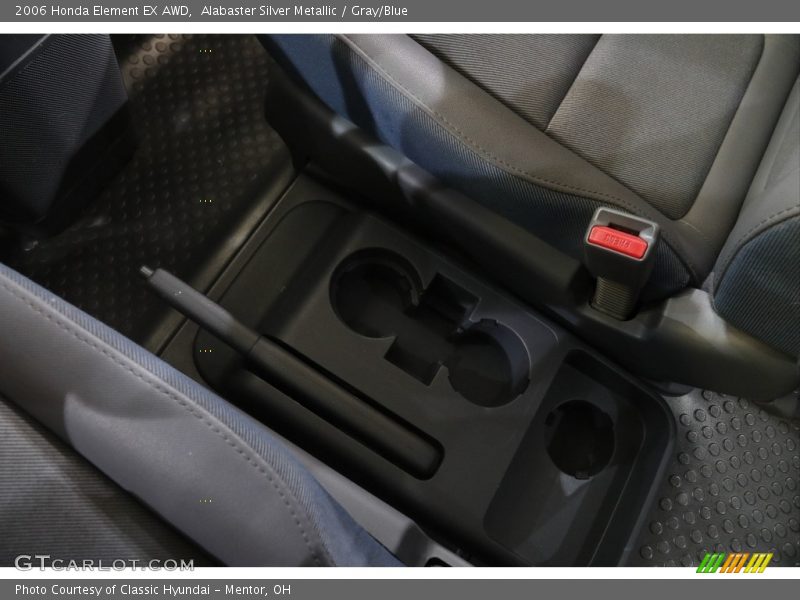 Alabaster Silver Metallic / Gray/Blue 2006 Honda Element EX AWD